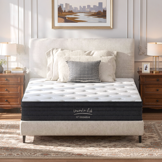 Sunvega King Size Hybrid Mattress with Gel Memory Foam and Pocket Springs