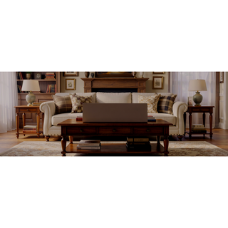 Sunvega Transitional Antique Blue and Gray Finish 3pc Dining Table Set with USB Port
