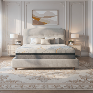 Sunvega Hybrid Copper Gel Cooling Memory Foam Mattress with Edge Support Full