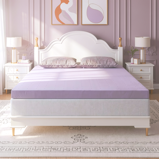 Sunvega Premium Firm High Density Cooling Ventilated Full Mattress Topper for Better Sleep