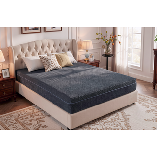 Sunvega 11-Inch Twin Size Green Tea Gel-Infused Memory Foam Mattress in a Box