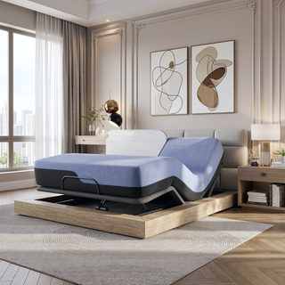 Sunvega 12 Inch Hybrid Cooling Latex Foam and Coil Mattress Queen Size with 6 Layers