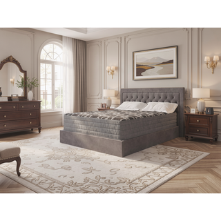 Sunvega 12 Inch Smooth Top Hybrid Medium Plush Queen Mattress