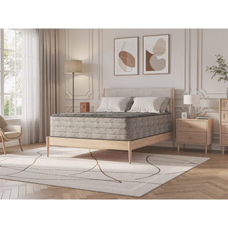 Sunvega Ice Plush Quilted King Mattress with Copper Gel Cover for Cooler Sleep