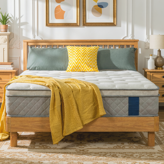 Sunvega Cooling Gel Memory Foam Hybrid Mattress with Medium Firmness for Individual Pocket Spring