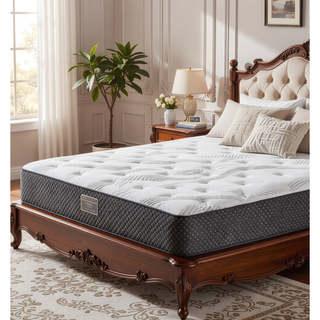 Sunvega 10" Quilted Hybrid Full Mattress with Wicking Fabric and HD Gel Memory Foam