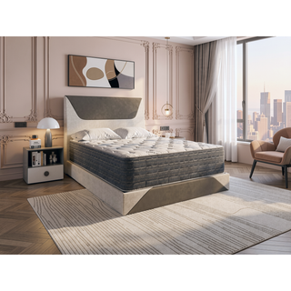 Sunvega King Size Plush Two Sided Bamboo Mattress with CoolTouch Cover