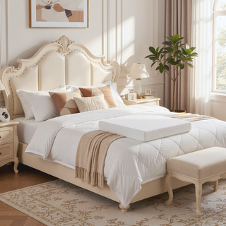 Sunvega Plush Twin-XL Gel Memory Foam Mattress with Cooling Technology for Pressure Relief