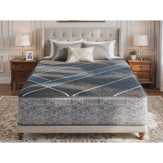 Sunvega 13 Inch Hybrid Mattress with Cooling Gel and Firm Support for Bedroom