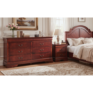 Sunvega Dark Brown Tufted Polyurethane Upholstered King Size Bed Frame