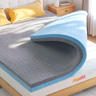 Sunvega 4 Inch High-Density Gel Memory Foam and Bamboo Mattress Topper Full for Pressure Relief