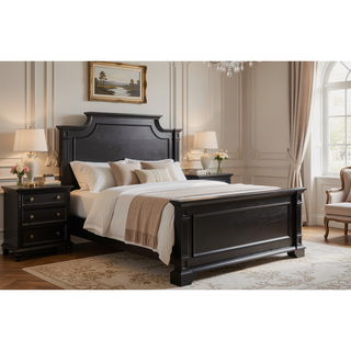 Sunvega Traditional Style 5-Drawer Chest with Rustic Gray Finish for Bedroom