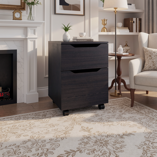 Sunvega Compact Modern Nightstand with Spacious Drawer and Sturdy Legs