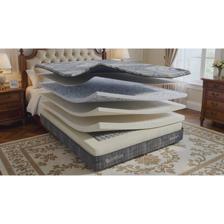 Sunvega California King Pocket and Foam Encased Core Premium Bed