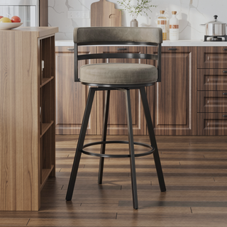 Sunvega Heavy Duty 360 Swivel Bar Stool with Scratch Resistant Finish