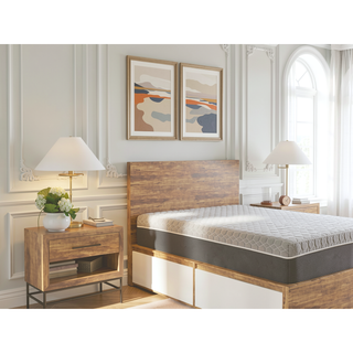 Sunvega Copper Infused Hybrid Queen Mattress with Soft Memory Foam and Pocketed Coils