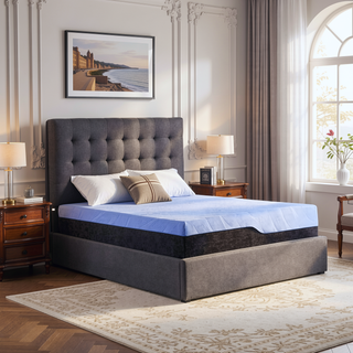 Sunvega 12 Inch Hybrid Cooling Latex Foam and Coil Queen Size Mattress