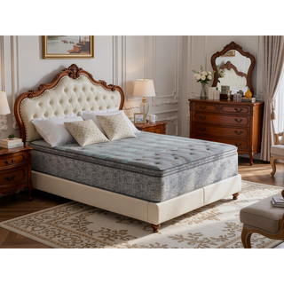 Sunvega 12" Euro Top Cooling Hybrid Mattress with Plush Comfort and Marvelous Middle Support