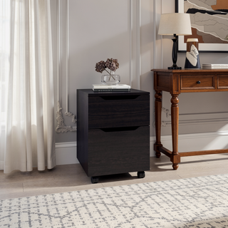 Sunvega Compact Modern Nightstand with Spacious Drawer and Sturdy Legs