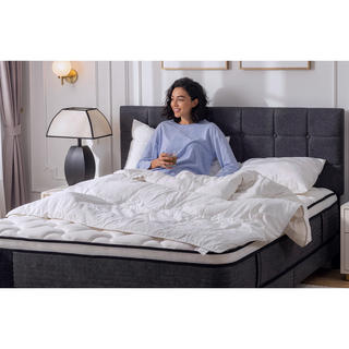 Sunvega 10 Inch Cooling Gel Memory Foam Hybrid Mattress with Pocket Springs for Medium Firmness