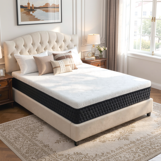 Sunvega Copper Cooling Firm Feel 12" Hybrid Waterfall Top Mattress Twin XL