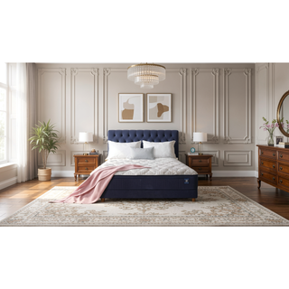 Sunvega Restonic 14.5 Inch Euro Top Mattress with Cooling Foam and Reinforced Lumbar Support