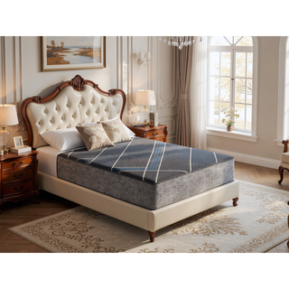 Sunvega 13 Inch Hybrid Mattress with Cooling Gel and Firm Support for Bedroom