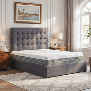 Sunvega 5-Layer Hybrid Memory Foam and Coil Mattress with Gel Infusion and Edge Support