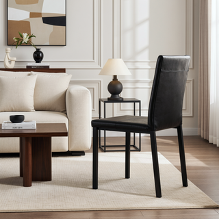 Sunvega Faux Marble Top Metal Frame Dinette Table with Exceptional Durability