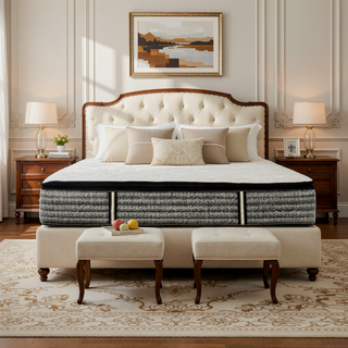 Sunvega 14 in. King Size Hybrid Pocket Coil and Gel Memory Foam Mattress