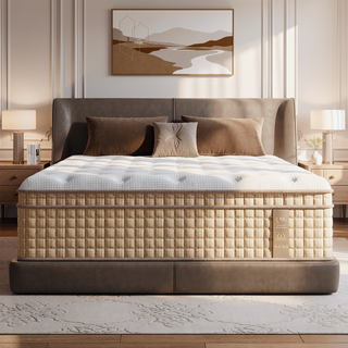 Sunvega 14 Inch King Mattress with Cooling Gel Memory Foam and Pocket Springs