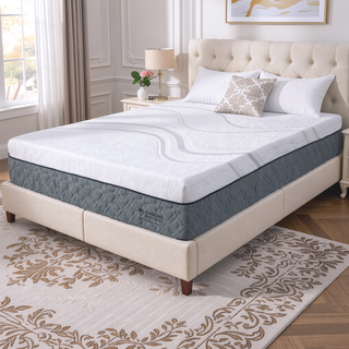 Sunvega Snowstorm Cooling Graphene Memory Foam 12" Firm Mattress with Cool Release Technology