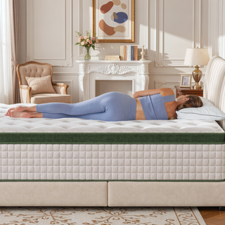 Sunvega 12 Inch Full Size Hybrid Mattress with Gel Memory Foam and Pocket Springs