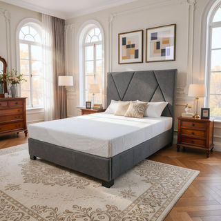 Sunvega 8 Inch Cooling Copper Infused Memory Foam Mattress Cal King Size