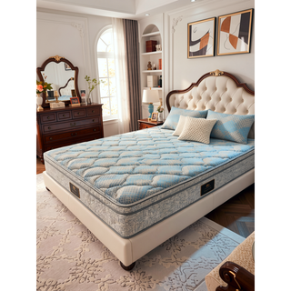 Sunvega 10 Inch Euro Top Plush Mattress with Cooling Foam and Reinforced Support