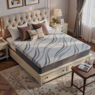 Sunvega Ultra Cooling Responsive Gel Memory Foam 12" Medium Feel King Mattress