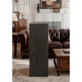 Sunvega Ireland Gray Oak Finish 5-Drawer Chest with English Dovetail Joinery