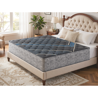 Sunvega 14 Inch Firm Cooling Hybrid Mattress with Individually Wrapped Coils