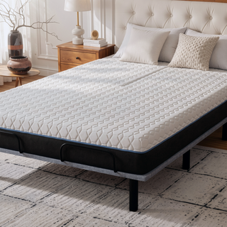 Sunvega Copper Infused 12 Inch Soft Memory Foam Split Top Queen Mattress