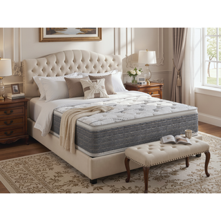 Sunvega 14.5" Thick Full Size DreamFlex Pillow Top Two Sided Mattress with CoolTouch Cover