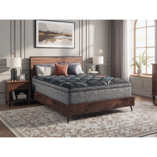 Sunvega 15" Euro Top Plush Cooling Mattress with Pocketed Coils and Gel Foam Support