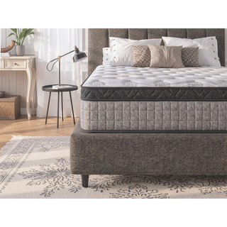 Sunvega 12 Inch King Diamond Hybrid Cooling Gel Memory Foam Mattress for Pressure Relief and Motion Isolation