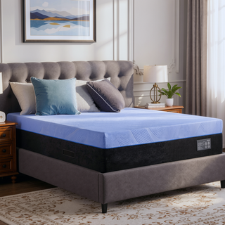 Sunvega 12 Inch Hybrid Cooling Mattress with Copper Infused Memory Foam and Coils