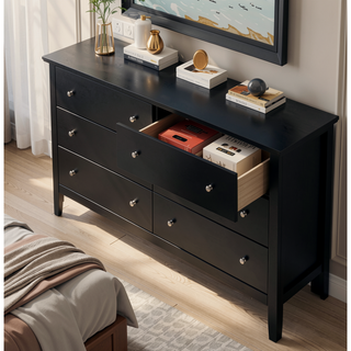 Sunvega Primo Bedroom Group Dresser with Durable Print Finish and French Dovetail Drawers