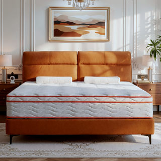 Sunvega King Size 10 Inch Hybrid Mattress with Memory Foam and Pocket Springs