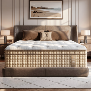Sunvega 12 Inch Queen Gel Memory Foam Hybrid Mattress with Pocket Springs for Support