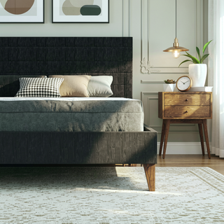 Sunvega Gel-Infused Firm Memory Foam Mattress with Patented Edge Support and Air Grid