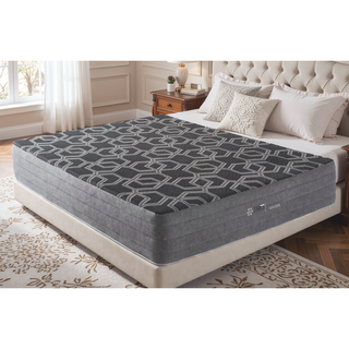 Sunvega 12 Inch Smooth Top Hybrid Medium Plush Queen Mattress