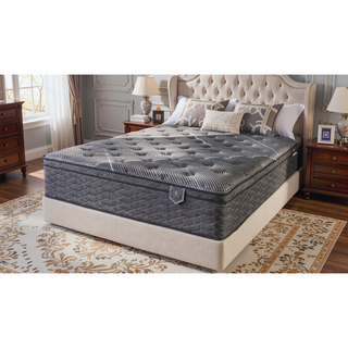 Sunvega Restful Nights 14 Inch Euro Top Plush Queen Mattress with Cooling Comfort