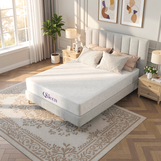 Sunvega 10 Inch Twin XL Memory Foam Mattress with Charcoal Infusion for Spine Support